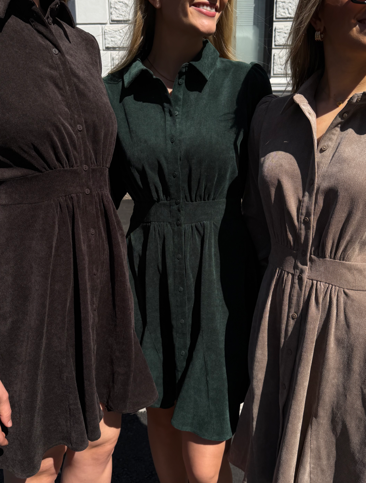 AWANE Short Dress - Fossil